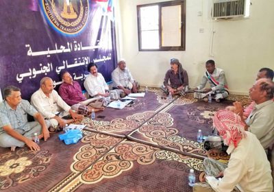 برنامج زمني لتنفيذ خطة أنشطة انتقالي سيئون  