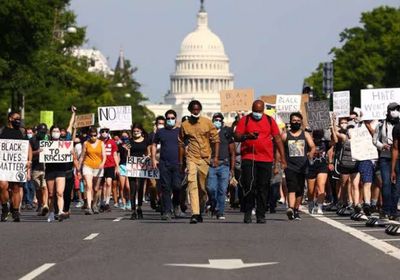  توقعات بتخطي عدد المحتجين من أنصار ترامب مئات الآلاف &lrm;