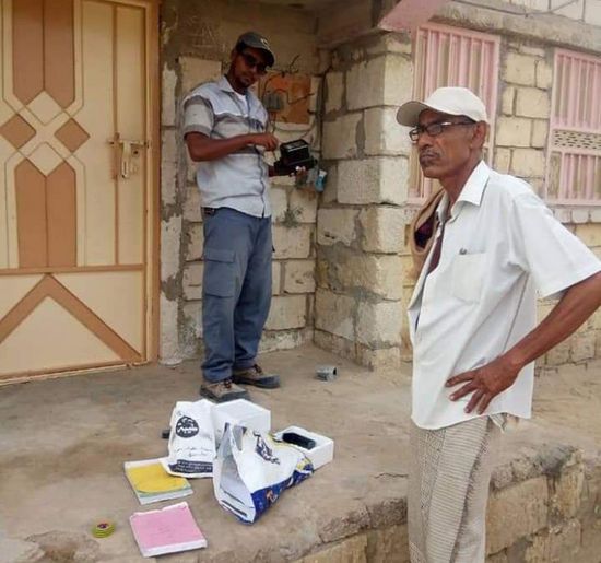 تواصل حملة إزالة الربط العشوائي بمعيان المساجدة