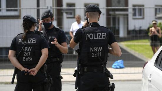 الشرطة الألمانية تفض تجمعًا في فرانكفورت