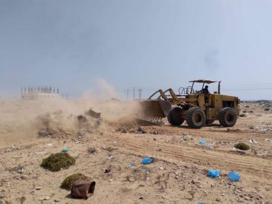 تواصل حملة القضاء على العشوائيات في الريدة وقصيعر