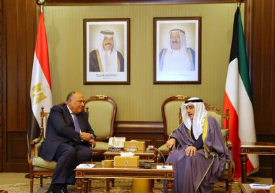 وزيرا خارجية الكويت ومصر يبحثان العلاقات الثنائية بين البلدين