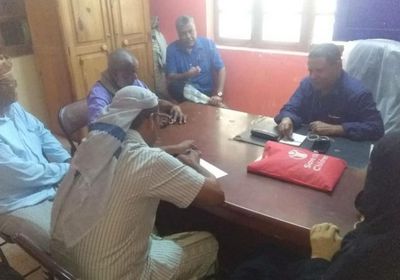 انتقالي تبن يبحث احتياجات القطاع الصحي بالمديرية