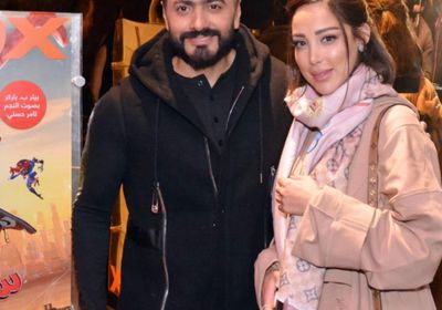 في أول تعليق على أخبار انفصاله.. تامر حسني لبسمة بوسيل :متهورة بس بحبك