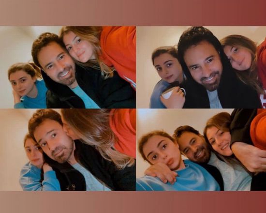 عاصي الحلاني مع ابنتيه: الله يخليلي ياكن