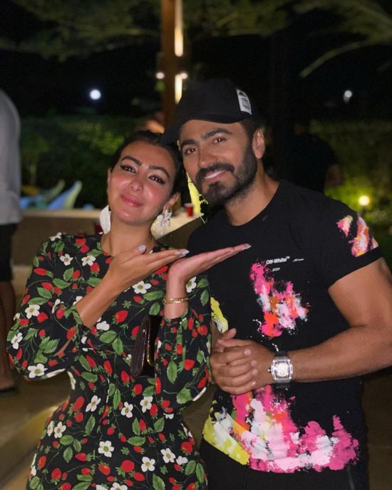 ميريهان حسين معلقة على أزمة تامر حسني وبسمة بوسيل :ربنا يخليكوا لبعض