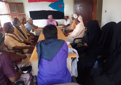 "انتقالي أحور" يناقش أوضاع جرحى المقاومة الجنوبية