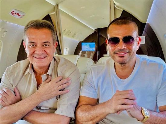 عمرو دياب يدعو بالشفاء لصديقه حمادة إسماعيل