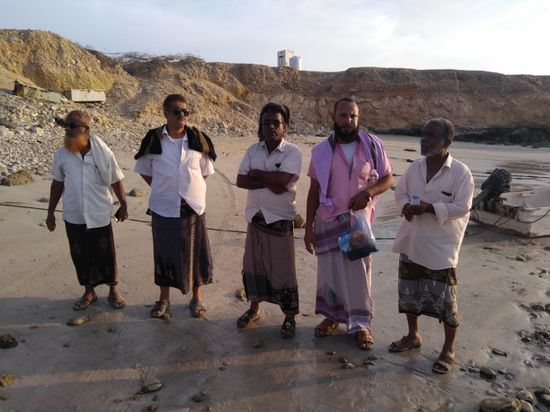 "انتقالي الديس الشرقية" يتفقد أعمال تطوير ميناء القرن