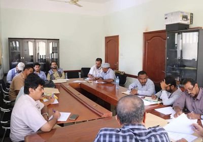 فض مظاريف مشاريع تنموية في مديرية المكلا