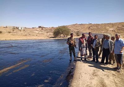 رئيس "انتقالي الحد" يتفقد أعمال تطوير طريق الخربة