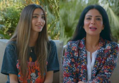 بالفيديو.. منى زكي تكشف مع ابنتها كيف تتعامل مع التنمر على السوشيال ميديا؟