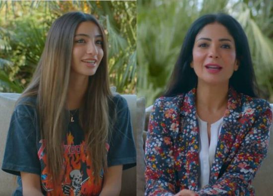 بالفيديو.. منى زكي تكشف مع ابنتها كيف تتعامل مع التنمر على السوشيال ميديا؟