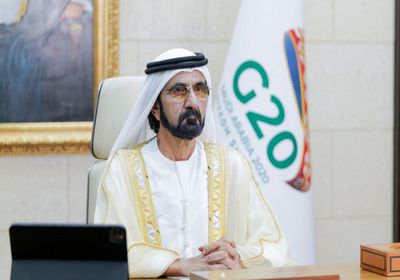 &rlm;"بن راشد" عن قمة الـ 20: الإمارات ستظل داعمة لكافة المبادرات الدولية المشتركة &rlm;