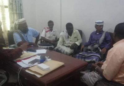 "إغاثة انتقالي أبين" تنتهي من مسح إحصائي للنازحين