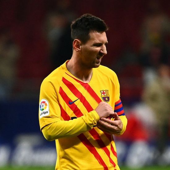ميسي خارج قائمة برشلونة لمواجهة دينامو كييف بدوري الأبطال