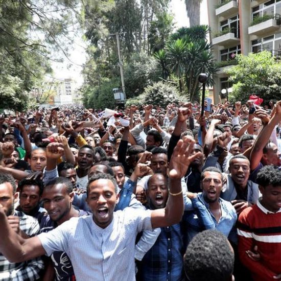  إثيوبيا تعتقل700 شخص لتحريضهم على التظاهرات 