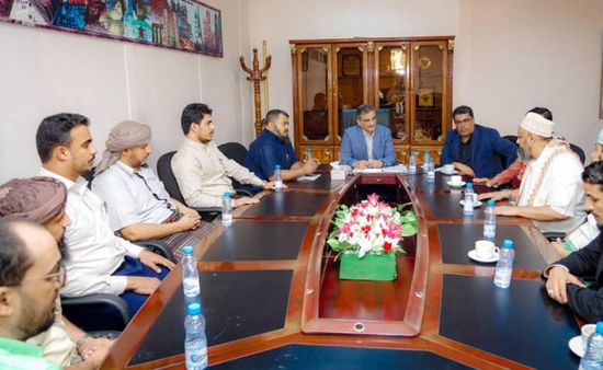 لملس يدعو جمعية الصرافين إلى المشاركة في تنمية عدن