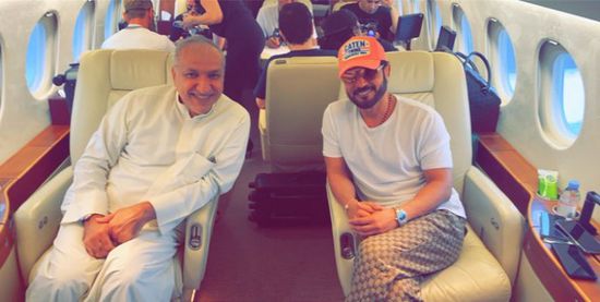 ماجد المهندس يحتفل بعيد ميلاد سالم الهندي