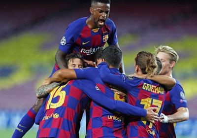 برشلونة يعبر دينامو كييف برباعية في دوري الأبطال