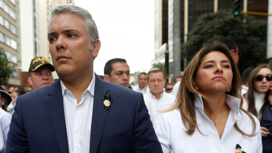 إصابة زوجة الرئيس الكولومبي بفيروس كورونا