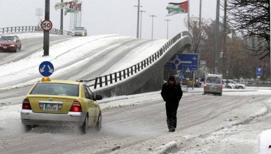 الأردن.. حالة طوارئ بسبب أحوال الطقس