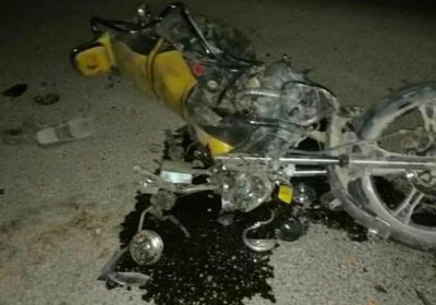 إصابة سائق دراجة نارية في حادث مروري بردفان