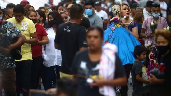 المكسيك تسجل 8107 إصابات جديدة بفيروس كورونا