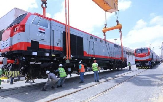  مصر تتسلم دفعة جديدة من عربات القطار الروسي