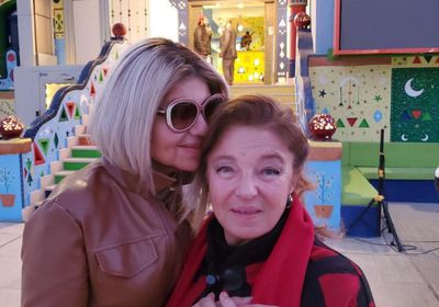 الفنانة هدى رمزي تظهر من جديد مع بوسي شلبي (صور)