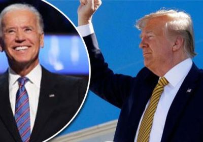 ترامب يغرّد تعليقًا على إصابة بايدن بكسر في قدمه