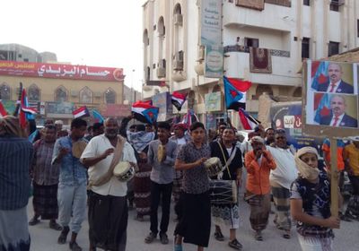 "الانتقالي" يرعى احتفالية تراثية في القطن بعيد الاستقلال