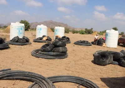 دعم 60 مزارعًا في لحج بمستلزمات إنتاج