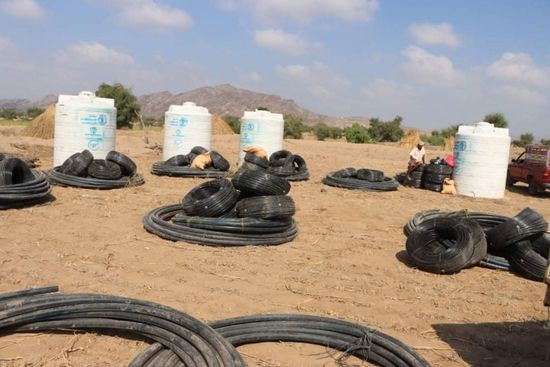 دعم 60 مزارعًا في لحج بمستلزمات إنتاج