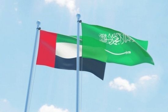 السعودية تهدي الإمارات أكبر لوحة بالعالم (صورة)