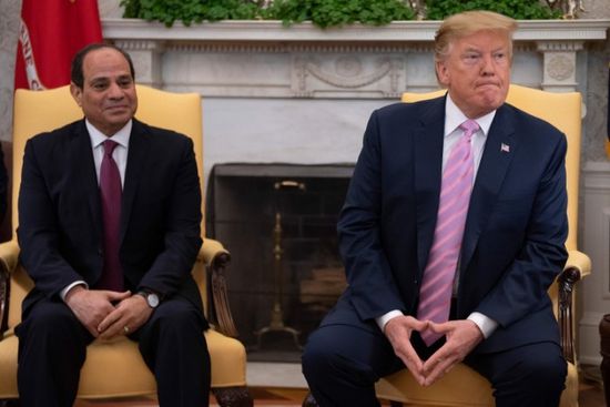  السيسي وترامب يؤكدان على استمرار العلاقات الاستراتيجية بين مصر وأمريكا