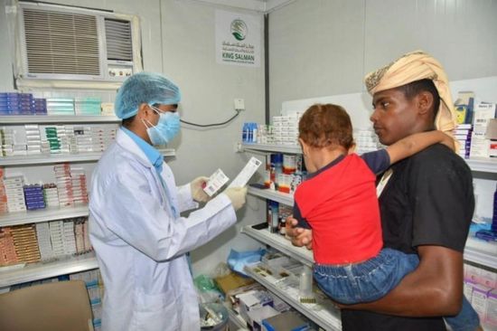 خدمات طبية سعودية لعشرات المرضى بحرض