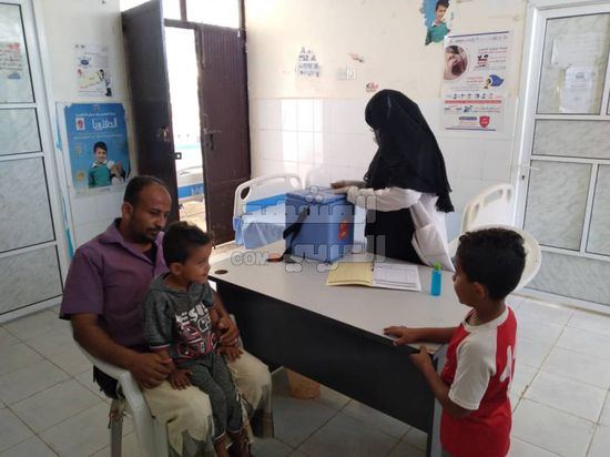 تحصين 19 ألفًا في خنفر ضد شلل الأطفال