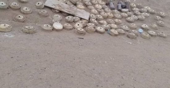 تفكيك حقل ألغام حوثي شرق الحديدة