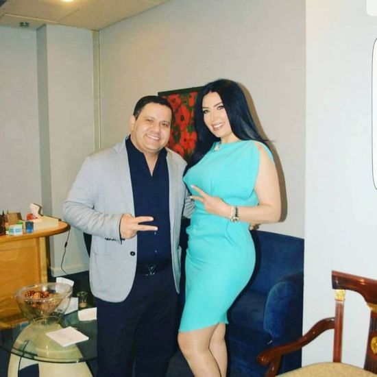 عبير صبري تحتفل بعيد ميلاد إدوارد.. والأخير يرد