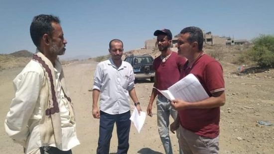 تحرك في ردفان لإنجاز طريق الخط الدائري