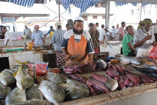 تقييد وصول شركات شراء الأسماك إلى حراج المكلا