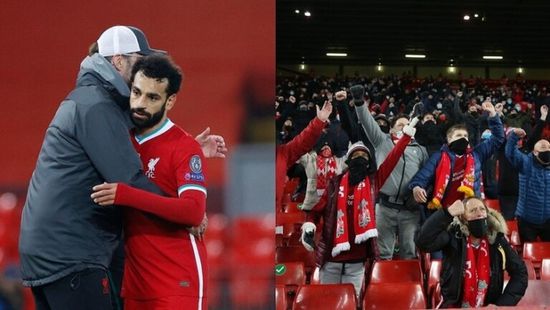 جماهير ليفربول تهاجم كلوب بسبب صلاح