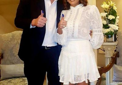 أول تعليق لـ بشرى بعد عقد قرانها 