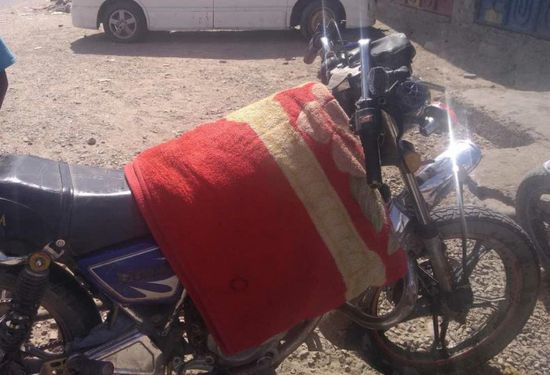 إصابة سائق دراجة نارية بحادث في الحوطة