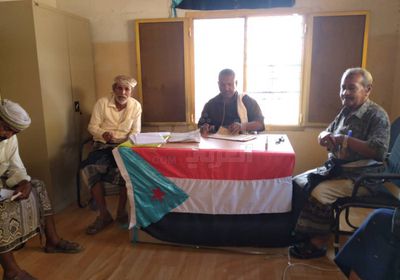 انتقالي خنفر يبحث حلول أزمة الغاز المنزلي