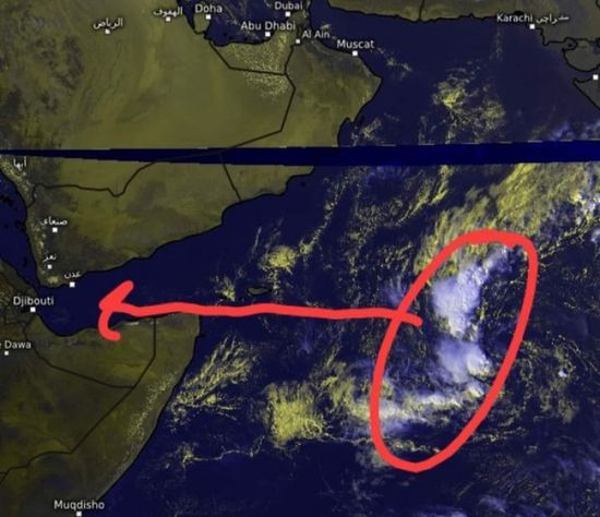 تأثيرات الاضطراب المداري تضرب سقطرى الأربعاء