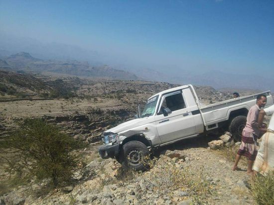 حادثان مروريان في ردفان يخلفان 7 ضحايا