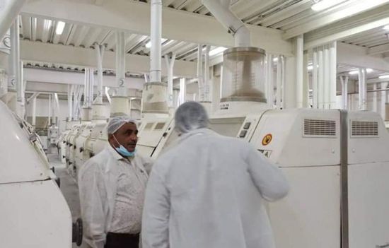 حملة تفتيشية على المطاحن والصوامع بالعاصمة عدن