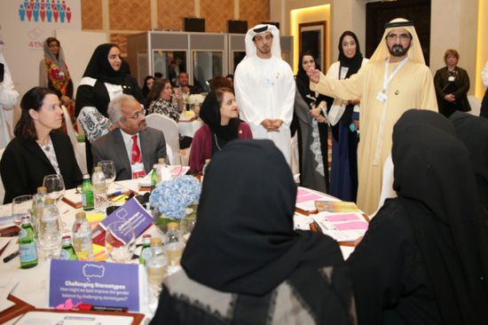  بن راشد: الإمارات بالمرتبة 18 في المساواة بين الجنسين